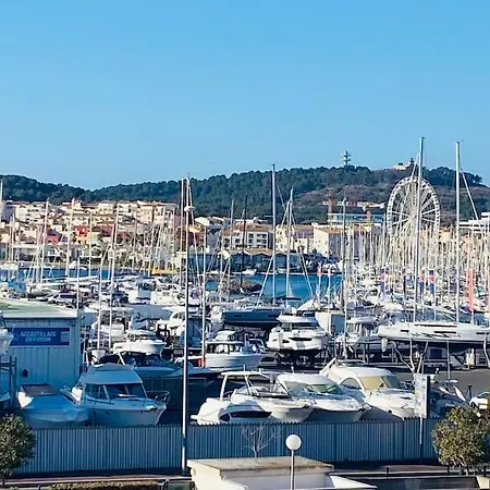Apartmán Appart T2 Cabine Climatise A 1 Min Mer + Piscine Agde