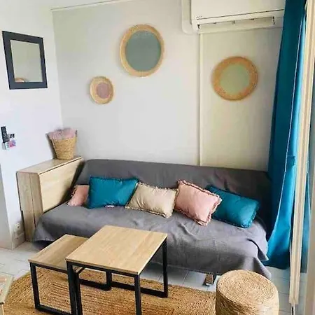 Apartmán Appart T2 Cabine Climatise A 1 Min Mer + Piscine *
