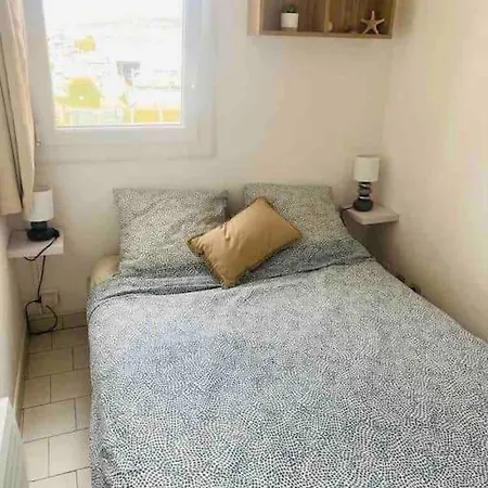 Appart T2 Cabine Climatise A 1 Min Mer + Piscine Apartmán